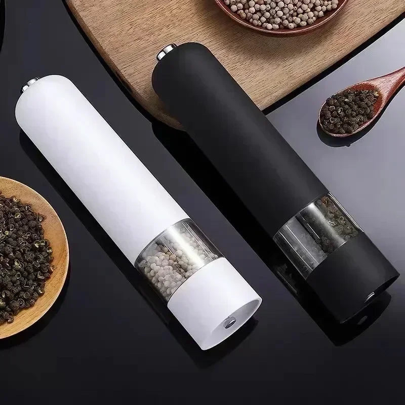Molino Eléctrico Automático para Pimienta y Sal con Luz LED